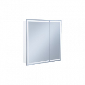 Зеркало-шкаф Iddis Zodiac 80 белое LED подсветка ZOD8000i99