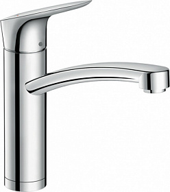 Смеситель для кухни (мойки) Hansgrohe Logis M31 1 jet 71833000 хром латунь Водяной