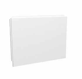 Экран (панель) боковой 75 правый Viant Венеция VTPV75R пластик белый Водяной