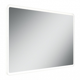Зеркало Sancos Arcadia 120x70 белое LED подсветка AR1200 Водяной