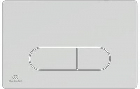 Кнопка смыва (клавиша) для инсталляции Ideal Standard Oleas прямоугольная c овал.кнопками хром глянец R0115AA Водяной