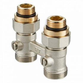 Узел нижнего подключения Royal Thermo прямой 1/2"х3/4"EK RTE 07.00001 Водяной