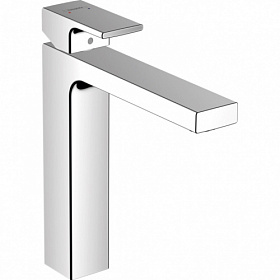 Смеситель для умывальника (раковины) Hansgrohe Vernis Shape 71591000 хром латунь Водяной