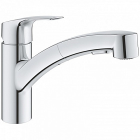 Смеситель для кухни (мойки) Grohe Eurosmart 30305001 хром латунь Водяной