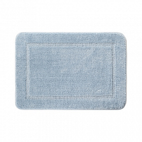 Коврик для ванной комнаты Iddis Promo 65х45 термопластичная резина TPR / микрофибра голубой