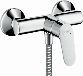 Смеситель для душа Hansgrohe Focus E2 31960000 хром латунь Водяной