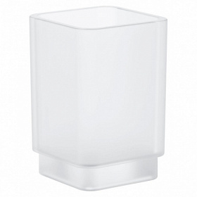Стакан для зубных щёток Grohe Selection Cube 40783000 прозрачный Водяной