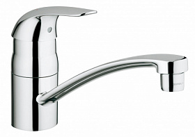 Смеситель для кухни (мойки) Grohe Euroeco 32750000 хром латунь Водяной