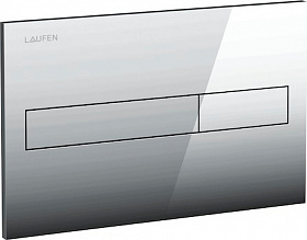 Кнопка смыва (клавиша) для инсталляции Laufen Lis прямоугольная хром глянец 8.9566.1.004.000.1 Водяной