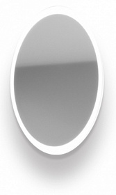 Зеркало Marka One Art 65 Light белое LED подсветка У26290
