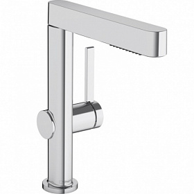 Смеситель для умывальника (раковины) Hansgrohe Finoris 76063000 вытяжной излив хром латунь Водяной