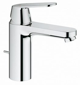 Смеситель для умывальника (раковины) Grohe Eurosmart Cosmopolitan 23325000 хром латунь Водяной