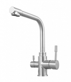 Смеситель для кухни (мойки) Lemark Expert LM5061S с переключ.для фильтра питьевой воды матов.хром нерж. сталь