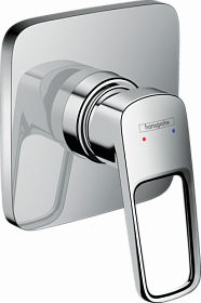 Смеситель для душа (внешняя часть) Hansgrohe Logis Loop СМ 71612000 хром латунь Водяной