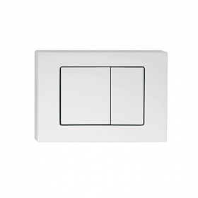 Кнопка смыва (клавиша) для инсталляции Iddis Unifix 032 прямоугольная белая матовая UNI32MWi77