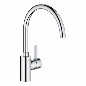 Смеситель для кухни (мойки) Grohe Eurosmart Cosmopolitan 32843002 хром латунь Водяной