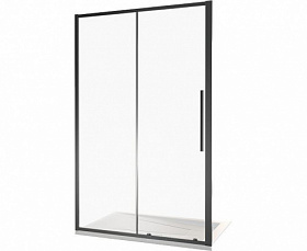 Душевая дверка в нишу 130х195 Good Door Idea WTW-130-C-B 122273 раздвижная Водяной