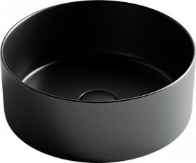 Раковина (умывальник) Ceramica Nova Element 35 чёрная накладная (чаша на столешницу) CN6032MB Водяной