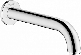 Излив для ванны/душа (короткий излив) Hansgrohe Vernis Blend 71420000, хром Водяной