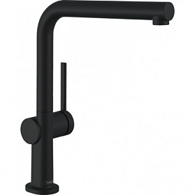 Смеситель для кухни (мойки) Hansgrohe Talis M54 72840670 чёрный латунь