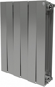 Радиатор биметалл Royal Thermo PianoForte Silver Satin 500 6 секц.