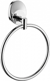 Полотенцедержатель кольцо Haiba HB16 HB1604 хром Водяной