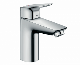 Смеситель для умывальника (раковины) Hansgrohe Logis CoolStart 71102000 хром латунь Водяной