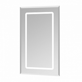 Зеркало Акватон Римини 60 белое с подогревом LED подсветка 1A177602RN010