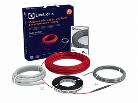 Нагревательный кабель теплого пола Electrolux Twin Cable ETC 2-17-1500