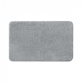 Коврик для ванной комнаты Iddis Base 120х70 термопластичная резина TPR / микрофибра серый