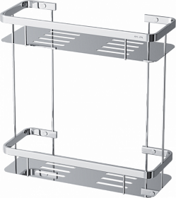 Полка 2-ая для ванны металл AM.PM Sense L хром A7453200 Водяной