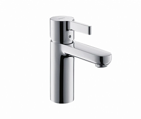 Смеситель для умывальника (раковины) Hansgrohe Metris S 31060000 хром латунь Водяной