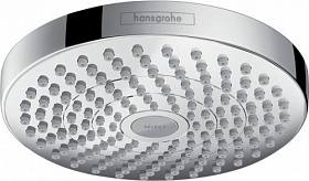 Лейка верхнего душа Hansgrohe Croma Select S 26522000 d187 мм 2-х реж. хром круглая Водяной