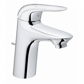 Смеситель для умывальника (раковины) Grohe Eurostyle 23707003 хром латунь Водяной